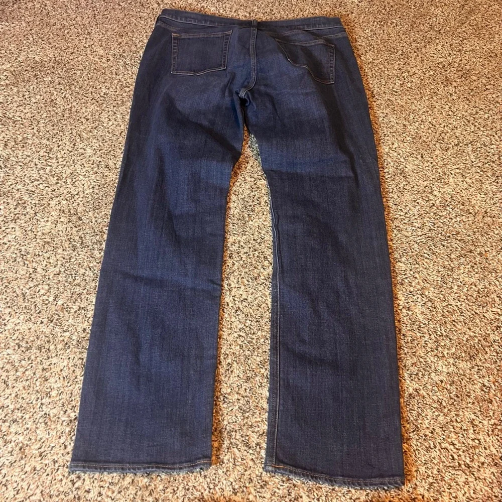 J. Crew Mens Stretch Dark Wash‎ Denim Jeans Size 34R
